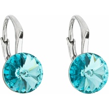 Evolution Group 31229.3 lt. turquoise dekorované kryštálmi Swarovski