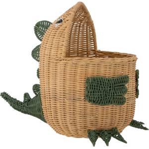 Bloomingville Ратанова детска кошница за играчки в естествен цвят 37x57x48 cm Eddi - Bloomingville Mini (82054938)