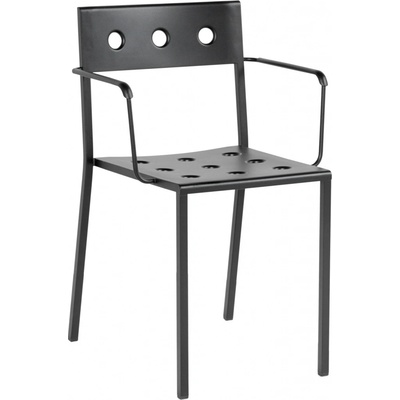 HAY Zahradní židle Balcony Armchair, Anthracite