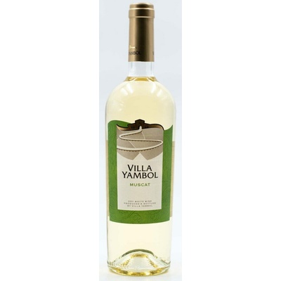 Villa Yambol Muskat biela 2024 13% 0,75 l (čistá fľaša)