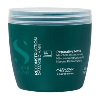 ALFAPARF Milano Semi Di Lino Reparative Mask - маска с екстракт от бамбук