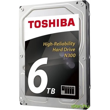 Toshiba N300 3.5 6TB 7200rpm 128MB SATA3 HDWN160EZSTA