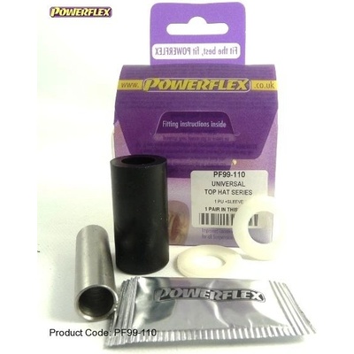 Powerflex univérzální silentblok Cylinderical Bush with Stainless Steel Inner Sleeve