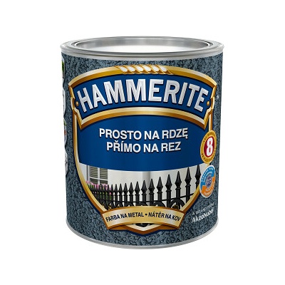 Hammerite priamo na hrdzu kladivkový 0,75 l čierna
