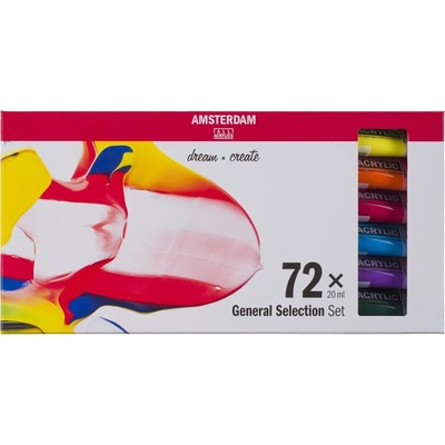 Royal Talens General Selection Комплект акрилни бои 72x20 ml (17820473)