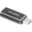 Lanberg Преходник Lanberg AD-LM-UM-01, от micro USB(м) към Lightning(ж), черен (AD-LM-UM-01)