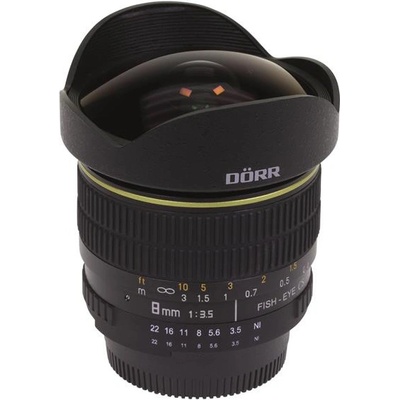 Dörr 8mm f/3.5 MC Fish-eye CS Nikon F
