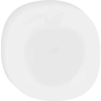 Altom Sada hlbokých tanierov z opálového skla White harmony 22,5 cm 6 ks