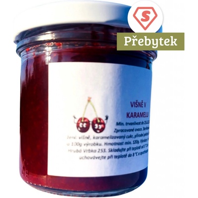 Horňácká farma Višně v karamelu 140 ml
