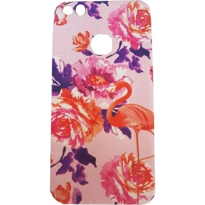 Huawei Силиконов калъф кейс за Huawei P8 Lite 2017 / P9 Lite 2017 розов с фламинго