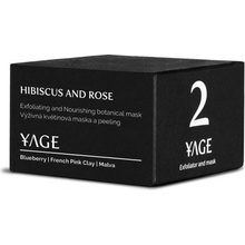 Yage Rozjasňující maska a peeling Hibiscus a Rose 50 ml