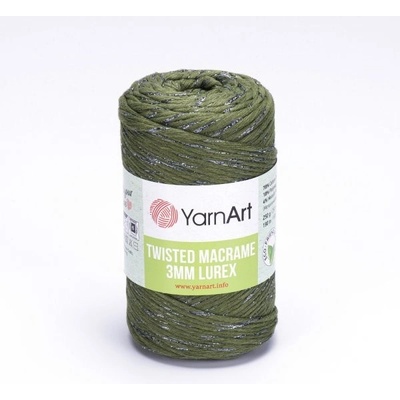 YarnArt Twisted Macrame Lurex 3mm Twisted Macrame Lurex: Twisted Macrame Lurex 787