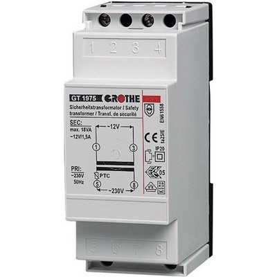 Grothe 14102 zvonkový transformátor 8 V/AC 2 A
