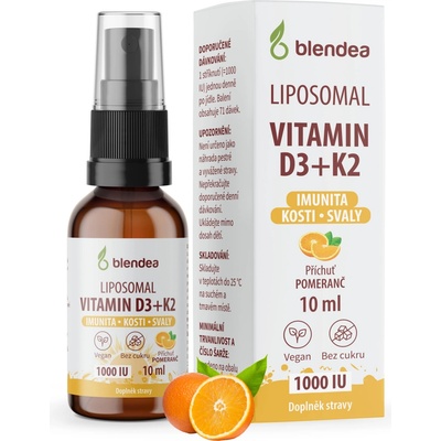 Blendea Liposomal vitamin D3 + K2 10 ml
