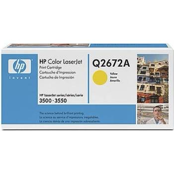 HP 309A Q2672A жълт (yellow) оригинален тонер (Q2672A)