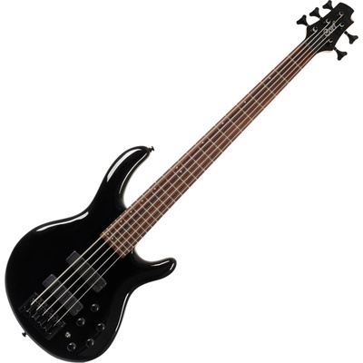 Cort C5 Deluxe Black 5-струнна бас китара