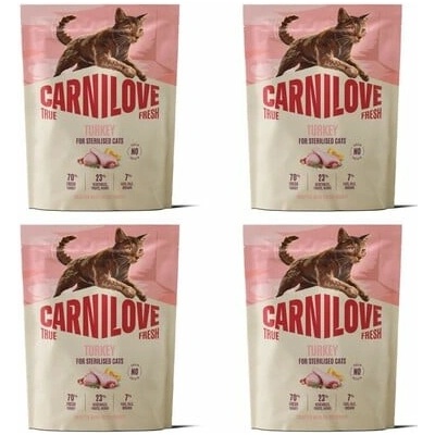 CARNILOVE True Fresh Cat Turkey Sterilised 4 x 400 g