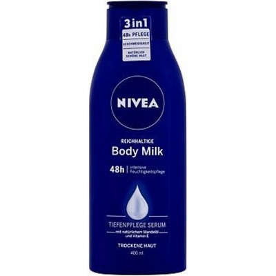 Nivea Body Milk Rich Nourishing vyživujúce telové mlieko na suchú pokožku 400 ml