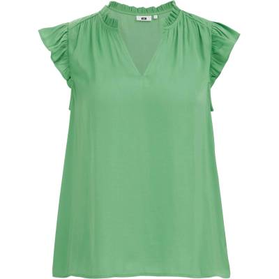 WE Fashion Блуза зелено, размер XS