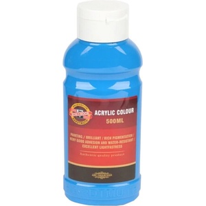 KOH-I-NOOR 0162740051LP АКРИЛНА боя 400 Light Blue 500 ml 1 бр (0162740051LP)