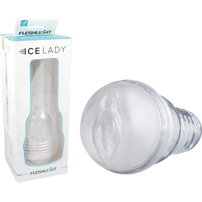 Fleshlight Ice Lady - кристален вагинален стимулатор