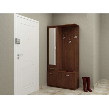 DST Портманто с огледало Prestige-dst, венге