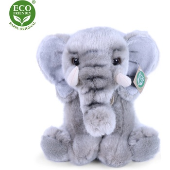 Image 1 of Rappa - Плюшено Слонче, седящо, 27 см. , серия Еко приятели