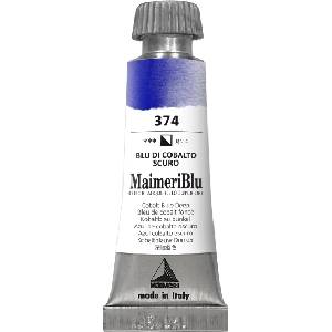 Maimeri Blu Акварелна боя Cobalt Blue Deep 374 12 ml 1 бр (M1609374)