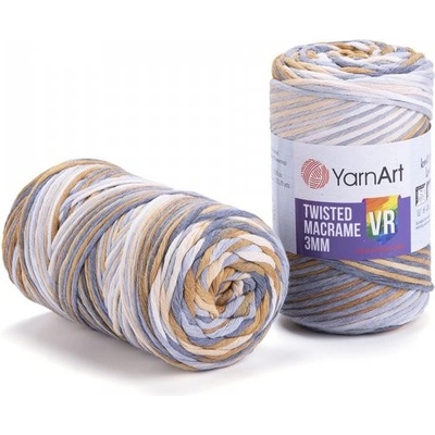 YarnArt Twisted Macrame 3mm rozčesávací VR 918