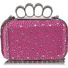 L&S Fashion dámské psaníčko Rachel růžová