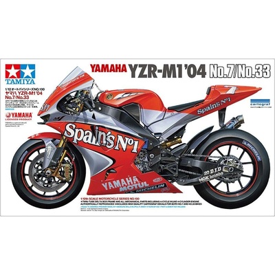 Tamiya Yamaha YZR M1 '04 No.7/No.33 1:12