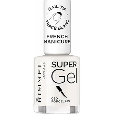 Lak na nechty Rimmel bieliaci lak na nechty na končeky 12ml odtieň 090 Porcelain