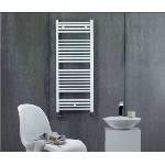Zehnder Virando - Баня радиатор 150x60 см, външно свързване, 794 W, бял AB-150-060 (AB-150-060)