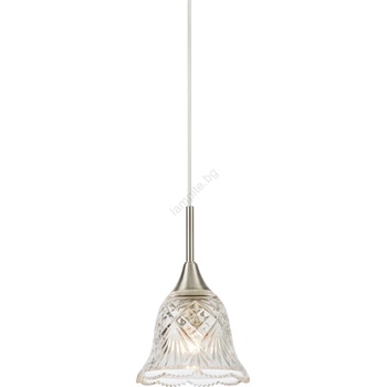 Markslöjd 109012 - Пендант на кабел LUNA 1xE14/40W/230V матов хром (ML1554)