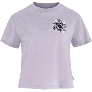Fjällräven Дамска тениска Fjällräven Women's Fjällblomster Logo T-Shirt - Lavender Mist - размер XL (916-6338-0215)