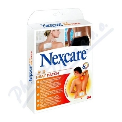 3M Nexcare Hřejivá náplast 95 x 130 mm 5 ks