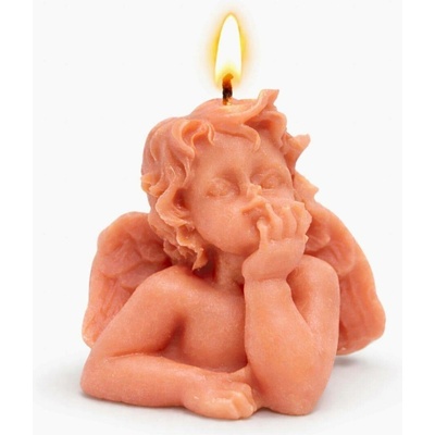 Svíčkománie3D Anděl růžová 28 g