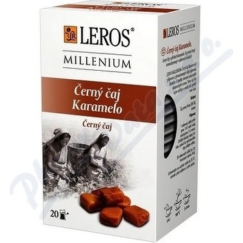 LEROS MILLENIUM Černý čaj Karamelo 20 x 2 g