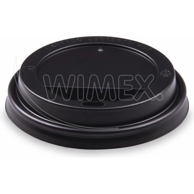 WIMEX s. r. o WIMEX s. r. o. Изпъкнала капачка (PS) черна Ø90 мм [100 бр. ]