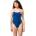 Speedo Solid Turnback Denim Teal