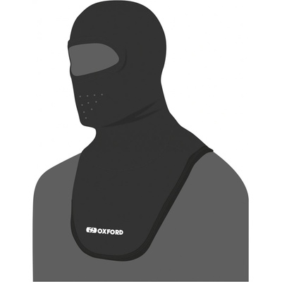 Deluxe Micro fleece kukla OXFORD s průduchy a dlouhým límcem CA035 černá – Zboží Dáma