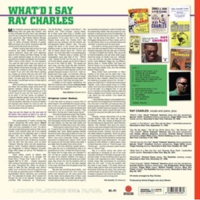 Charles, Ray - What I'd Say LP