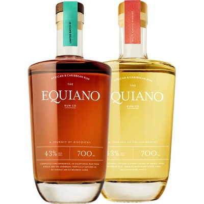 Equiano Light Rum 43% 0,7 l (čistá fľaša)
