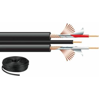Monacor AC-53/SW, 2×0,29 mm² + 1×0,2 mm² OFC, cievka 50 m