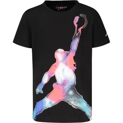 Nike Детска тениска с къс ръкав jordan, Размер 12-13a, Цвят (95d820_neblack)