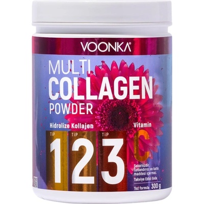 Voonka Multi Collagen Powder [300 грама] Неовкусен