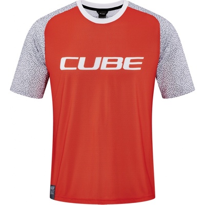 Cube VERTEX ROUND NECK S/S orange