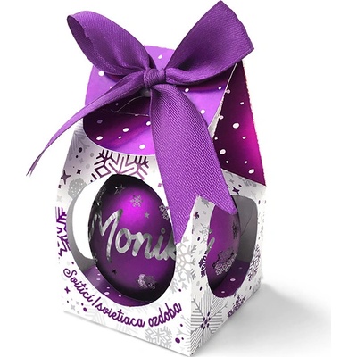 Nekupto Vánoční koule se jménem Monika svítící skleněná 5,8 cm – Zbozi.Blesk.cz