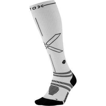 STOX Energy Socks Дамски чорапи за бягане STOX Energy Socks Women's Running Socks - White / Black - размер 40-42 (EU) (207-2122-0314)