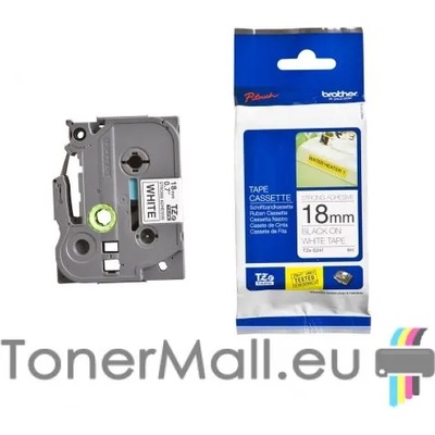 Brother Tape Black on White Brother TZ-S241